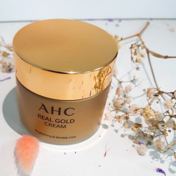 Антивіковий крем на основі колоїдного золота AHC Real Gold Cream