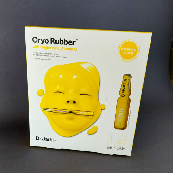 Моделююча альгінатна маска Манія сяйва Dr.Jart + Cryo Rubber With Brightening Vitamin C 40 g + 4 ml