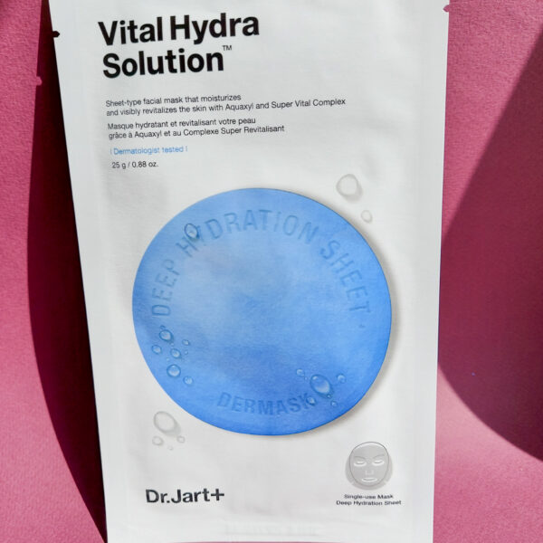 Зволожуюча тканинна маска з гіалуроновою кислотою Dr.Jart+ Dermask Water Jet Vital Hydra Solution