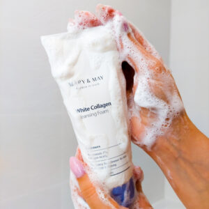 Пінка з колагеном і ніацинамідом Mary & May White Collagen Cleansing Foam